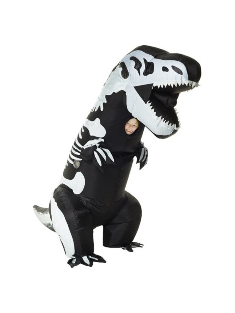 Skeleton T-Rex Inflatable Child Costume